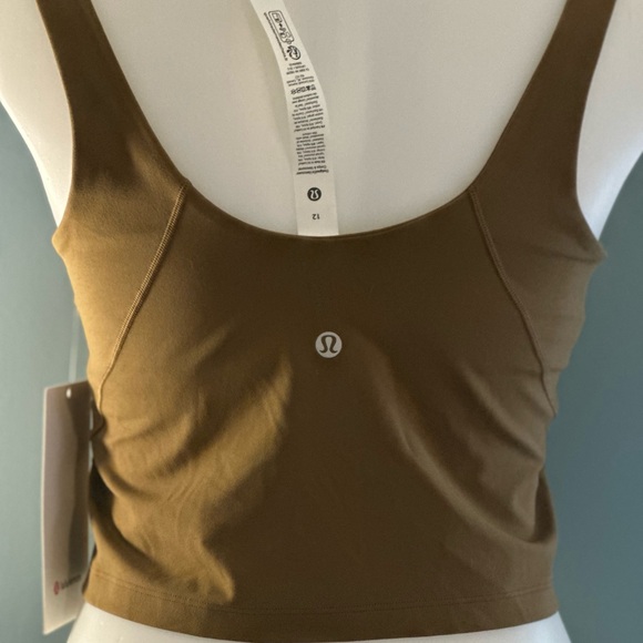 Lululemon Athletica Align Brown Tank 12 NEW - Picture 3 of 3